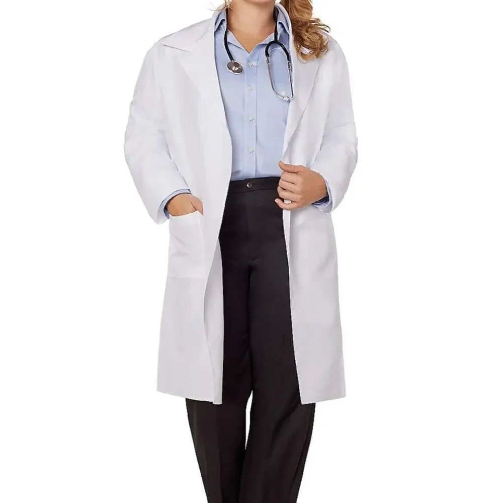 Spirit Halloween Lab Coat Adult One Size White Doctor Scientist Costume Cosplay